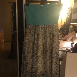 Strapless summer dress *Roxy*